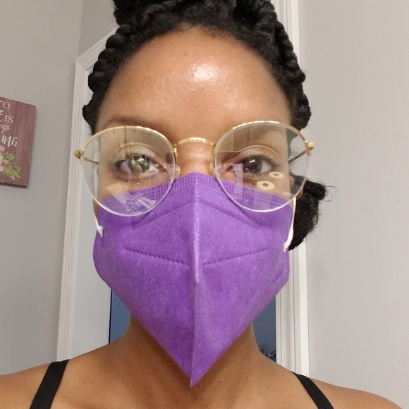 ❤️ 5 for $15/ KN95 Face Covering, BLACK - Picture 6 of 8